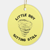 ボーイトルネード セラミックオーナメント (左)
