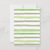 ボーイトロピカルディオナンスカップル招待状轟音 招待状 (裏面)