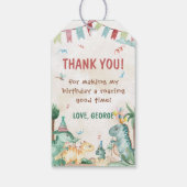 ボーイドウズファースト誕生日 ギフトタグ (裏面)