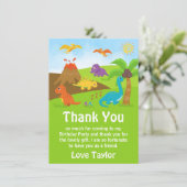 ボーイドウリスバースデーパーティーサンキューカード サンキューカード (スタンド正面)