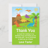 ボーイドウリスバースデーパーティーサンキューカード サンキューカード (正面)