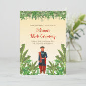 ボーイドッティのセレモニーへの招待パンチャカッツ招待状 招待状 (スタンド正面)