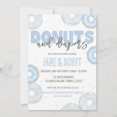 ボーイドナットスプリンクルシャワー招待状 招待状 (正面)