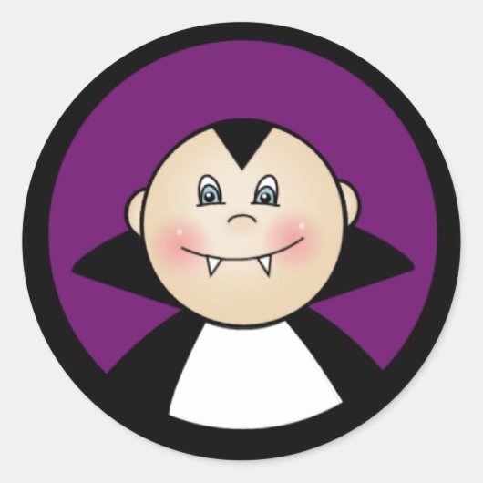 ボーイドラキュラ ラウンドシール (正面)