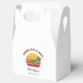 ボーイドーンディオナベビーシャワーレトロサンセット フェイバーボックス (見開き)