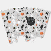 ボーイハロウィーン誕生日パーティポップコーン フェイバーボックス (見開き)