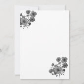 ボーイバビシャワーアニミー招待状 招待状 (裏面)