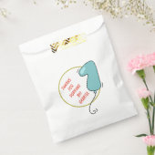 ボーイバルーンをテーマにした最初の誕生日 フェイバーバッグ (封をした状態)