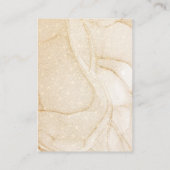 ボーイバルーンユーカリ金ゴールドグリッター本ベビー エンクロージャーカード (裏面)