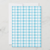 ボーイパイ誕生日シャワーの招待 サンキューカード (裏面)