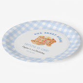 ボーイパンケークブレックファーストバースデーパーティー ペーパープレート (アングル)