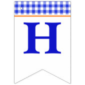 ボーイパンプキンパッチトラックブルーハッピーバースデーバナー バンティングフラッグ (第2の旗)