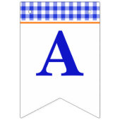 ボーイパンプキンパッチトラックブルーハッピーバースデーバナー バンティングフラッグ (第3の旗)