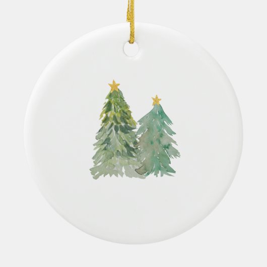 ボーイパーソナライズされたクリ生まれたばかりのスマストラックオーナメント セラミックオーナメント (裏面)