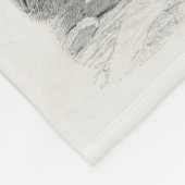 ボーイパーソナライズされたベビーキリンフリースブランケット フリースブランケット (角)