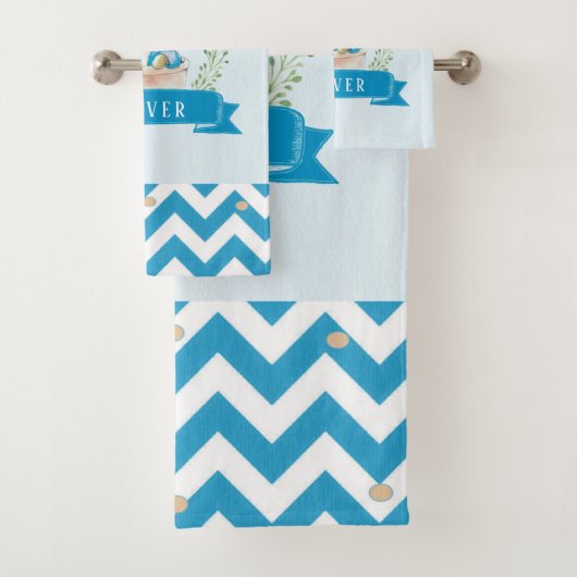 ボーイピーターラビットブルーカスタムバスバスタオルセット バスタオルセット (インサイチュ)