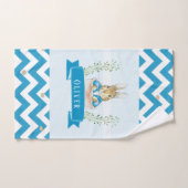 ボーイピーターラビットブルーカスタムバスバスタオルセット バスタオルセット (ハンドタオル)