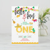 ボーイファーストフィエスタ誕生日 招待状 (スタンド正面)