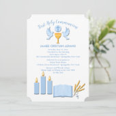 ボーイファースト招待状 招待状 (スタンド正面)