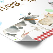 ボーイファームカード&ギフト誕生日標識 ポスター (角)