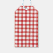 ボーイファーム納屋周囲の庭感謝してい誕生日モー ギフトタグ (裏面)