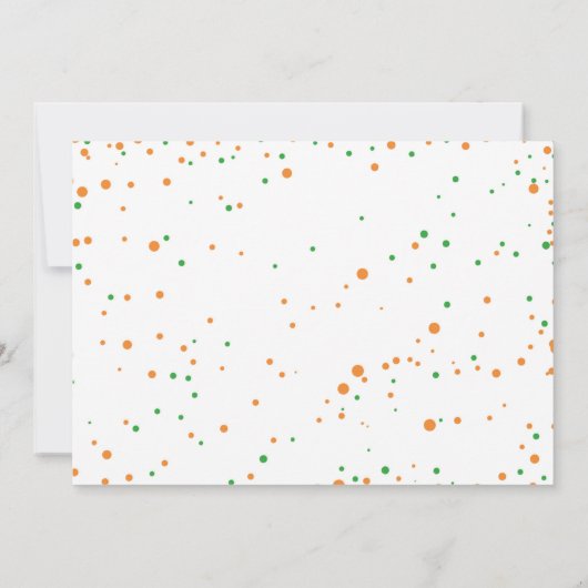 ボーイフィエスタ招待状タコトゥーズデイ誕生日 招待状 (裏面)