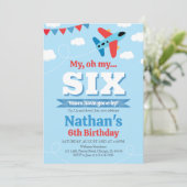 ボーイフライト誕生日 招待状 (スタンド正面)