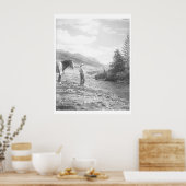 ボーイフライフィッシング。 ポスター (キッチン)