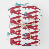 ボーイフラワーベイビーシャワーかわいい男の子 ラッピングペーパーシート (インサイチュ)