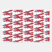 ボーイフラワーベイビーシャワーかわいい男の子 ラッピングペーパーシート (正面)