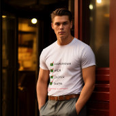 ボーイフレンドおもしろいタイポグラフィバカスタムレンティネス Tシャツ