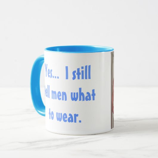 ボーイフレンドおよび夫のアドバイス マグカップ (正面左)