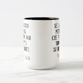 ボーイフレンドのためのバレンタインの贈り物，彼のためにマグカップ ツートーンマグカップ (中央)