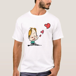 ボーイフレンドのためのバレンタインデーのカップルのワイシャツ Tシャツ