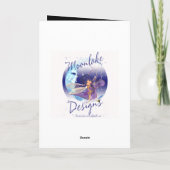 ボーイフレンドのクリスマスカード – 雪だるまインハート シーズンカード (裏面)