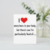 ボーイフレンドのバレンタインカード記念日誕生日 シーズンカード (スタンド正面)