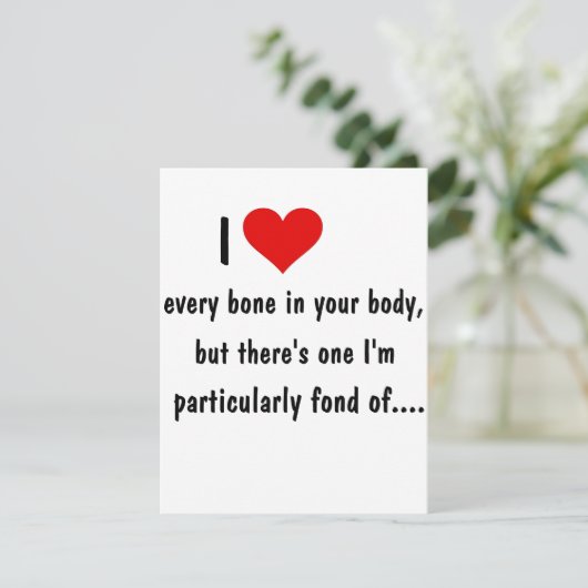 ボーイフレンドのバレンタインカード記念日誕生日 シーズンカード (スタンド正面)