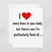 ボーイフレンドのバレンタインカード記念日誕生日 シーズンカード (正面/裏面)