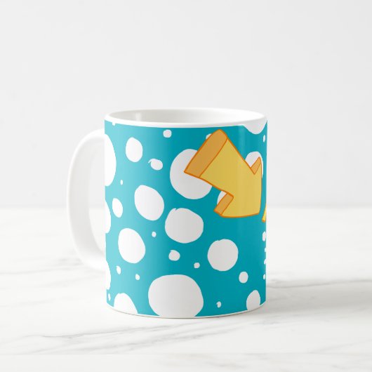 ボーイフレンドのマグ-世界のほとんどのAwesomest BF コーヒーマグカップ (正面左)