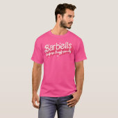 ボーイフレンドの前にバーベルガールFemを見る Tシャツ (正面フル)