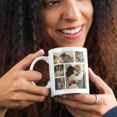 ボーイフレンドの定義フォトコラージュ コーヒーマグカップ