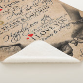 ボーイフレンドの引用文を愛する |夫への贈り物, bf シェルパブランケット (3/4)