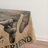 ボーイフレンドの引用文を愛する |素敵な引用文ギフト テーブルクロス (インサイチュ)