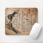 ボーイフレンドの引用文を愛する |素敵な引用文ギフト マウスパッド (マウス)