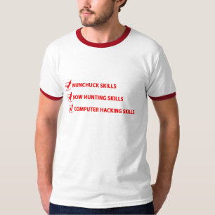 ボーイフレンドの技術のチェックリストのナポレオンのダイナマイトのTシ Tシャツ