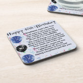 ボーイフレンドの詩-第40誕生日 コースター (左側)