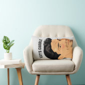 ボーイフレンドは枕を抱き締める ランバークッション (椅子)