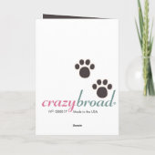 ボーイフレンドは犬カードのようです カード (裏面)