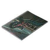 ボーイフレンドへのオートバイの贈り物 ノートブック (左側)