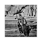 ボーイフレンドへのオートバイの贈り物 ラバースタンプ (インプリント)